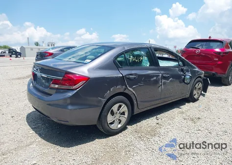 2015 Honda Civic Lx from USA, damaged, VIN 19XFB2F59FE106241